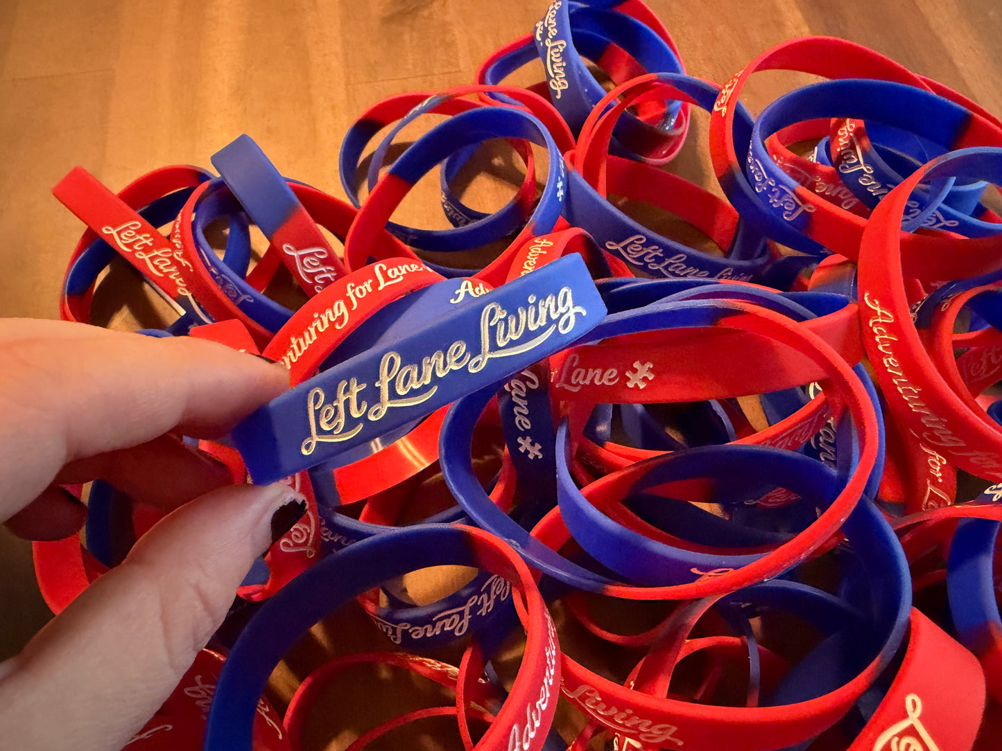 Adventuring for Lane Silicone Bracelet