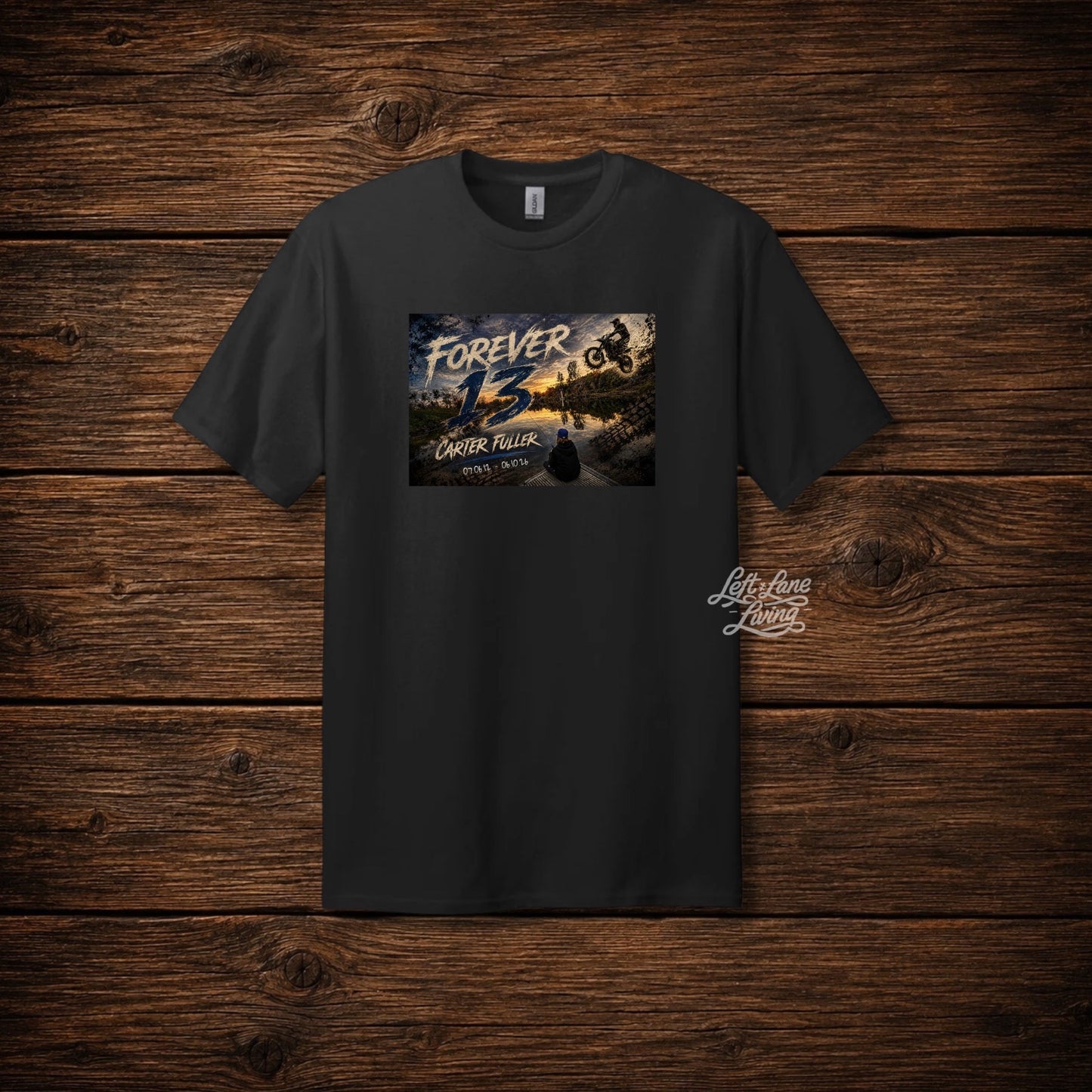 Carter Fuller Memorial Sunset Shirt